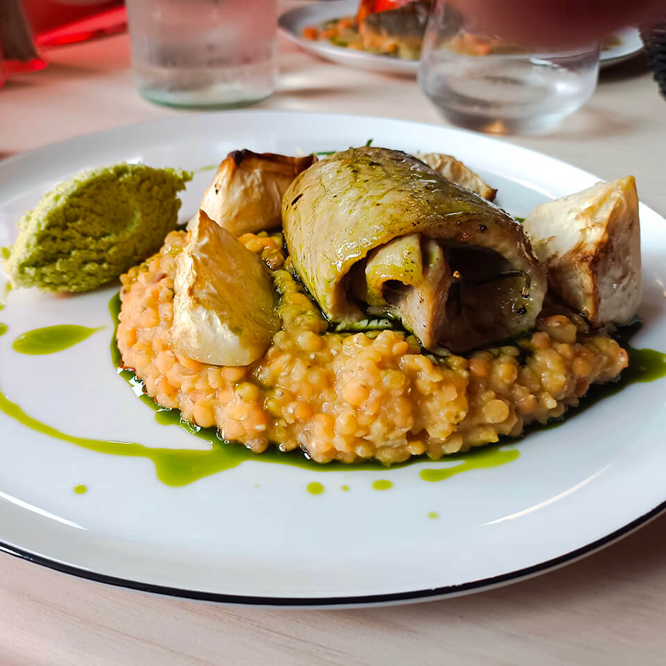 Un bon déjeuner au Bistrot les Iris à Bron